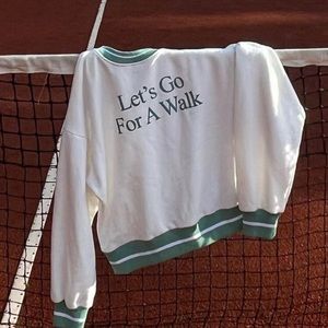 Let’s Take a Walk sweater from Yellow the Label.